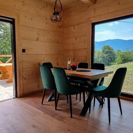 Horská chata Babiogorska - Dom Z Bali Z Jacuzzi I Sauna Zawoja