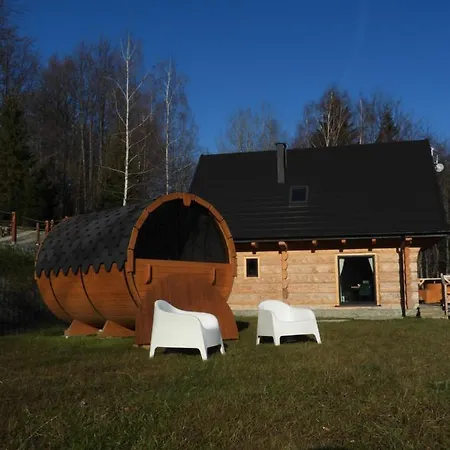 Babiogorska - Dom Z Bali Z Jacuzzi I Sauna Horská chata *